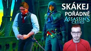 Assassin's Creed Unity Arno Skáče Parkour Hop Hop 1/2