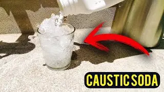 Heating Up Chemistry: Lye's Reaction with Hot Water [Caustic Soda]