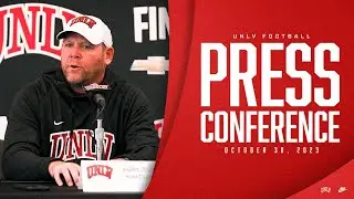 UNLV Football Press Conference - October 30, 2023