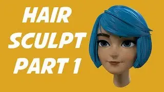 Sculpting Hair Part 01: Blocking Out