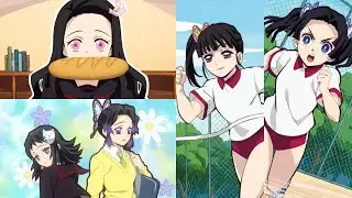 【キメツ学園】可愛い女の子たち♪ #キメツ学園 #禰豆子 #神崎アオイ