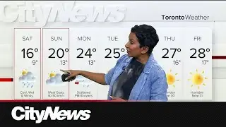 Temperatures falling this weekend in Toronto