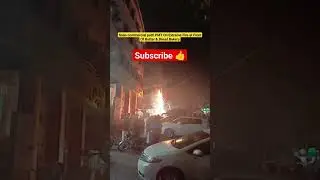Soan commercial patti PMT On Extreme Fire at Front Of Butter & Bread Bakery #camera #hikvisionnvr