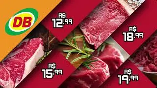 Hiper DB Manaus - BARATO TODO DIA CARNES (23/08/24 A 25/08/24)