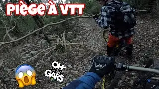 ON ÉVITE UN PIÈGE DANS UN ENDURO TECHNNIQUE // piège à vttt 😱