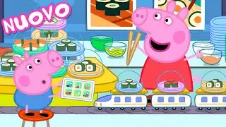 Le Cronache di Peppa Pig | Il trenino del sushi | Nuovo Episodio di Peppa Pig