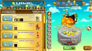 HOW TO GET ALOT OF MONEY AND GEMS IN CLICKER HERO!