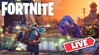 Playing Fortnite Save the World! Family Friendly!