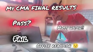 MY CMA FINAL RESULTS 😞😞😔🤩🤩🤩DEC 24 MUST WATCH#cma #cmainter #cmafinals #aspirants #cmafoundation #cma