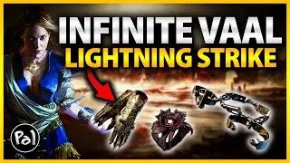 [PoE 3.25] Infinite Vaal Lightning Strike Scion - Crush Any Content & Your PC  / Full Build Guide