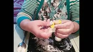 Молд лица для Ватной игрушки. (способ 2)