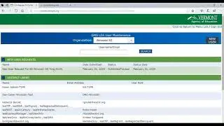 Grants Management System Training: User Management