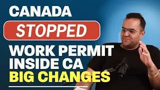 BIG CHANGE #Canada ENDS Visitor to Work Permit INSIDE CA - Latest #IRCC Updates #canadaimmigration