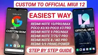 Custom Rom To MIUI In TWRP Method