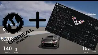 Engine sim: Procedural engine sounds inside UE5 (v2)