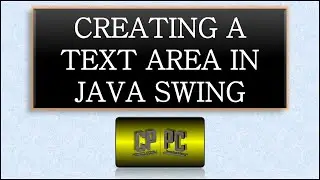 BlueJ | Creating a text area in Java Swing | Transistor World