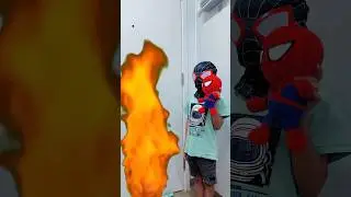 Chin tapak dam dam 🤟🏼🤟🏼 #spiderman #shorts #short #ytshort