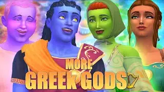 🌾 More Greek Gods 🏹 | The Disney Save | Sims 4 CAS