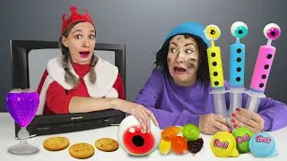Богата Vs Бедная девушка! Челлендж с едой от Пико Поки