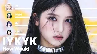 How Would IVE sing 'IYKYK' (by XG) PATREON REQUESTED