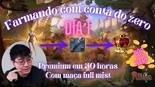 Farmando a Premium em 30 horas com conta nova - Utilizando maça PARTE I #zerotopremium