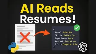 Building Resume Parser in Python using OpenAI + Pydantic Extract ANY Info with Python + OpenAI