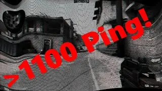 What Over 1100ms Ping Looks Like in CS:GO