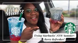 Trying Starbucks' NEW Summer-Berry Refresher (+ WHERE I’VE BEEN CHAT) | SIPPING WITH JACK