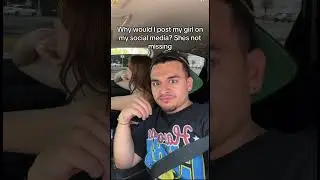 Posting my girlfriend on social media 😂 #shortscreator