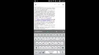 View source and find keyword with Chrome (Android)