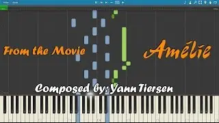 Yann Tiersen - Comptine d'un autre été L'après-midi (Kyle Landry version) [Piano Tutorial]