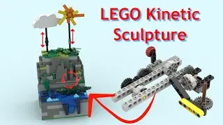This Is How I Made A LEGO Kinetic Sculpture | Mechanism