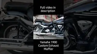 Custom Exhaust Muffler | Stainless Steel #gpgarage #exhaust #yamaha