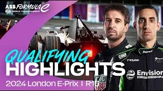 A HUGE moment for the Championship battle 👀 | Round 15 Hankook London E-Prix Qualifying Highlights