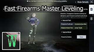 Undawn| Firearms Master fast level up