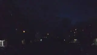 Небольшая гроза в Сургуте ночью (24.05.21)