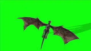 Dinosaurs flying in the sky Green Screen Effect background - Animal green screen @vfxtools