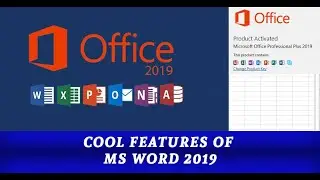 COOL FEATURES OF MS WORD 2019