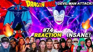 DEVIL MAN'S ATTACK IS INSANE!😈 Goku Vs Devil Man 🔥REACTION MASHUP Dragon Ball Episode 74🐲 (ドラゴンボール超