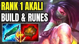 The ONLY Akali Build & Runes You Need to Climb in S16