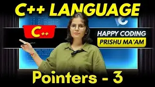 Pointers in C++ (Part-3) | Null pointer, Dynamic memory (new) allocation, Dangling & Null pointer