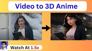 Convert Real Video Into 3D Animation Video Using This Platfrom // Video to 3D Cartoon Maker