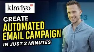 Klaviyo DEMO : Create an automated email campaign 2025 | Best email automation software?