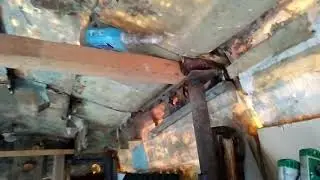 Сарай из старых дверей, сарай без вложений