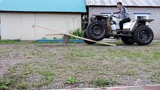Тест-драйв Квадроцикл не из ока  ДИАГОНАЛЬНОЕ ВЫВЕШИВАНИЕ ДИАГОНАЛКА БЛОКИРОВКА ДИФФЕРЕНЦИАЛА