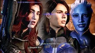Mass Effect 3 Mods 03: Enter Liara, Alternate Armor on Priority: Mars (Insanity Femshep Vanguard)