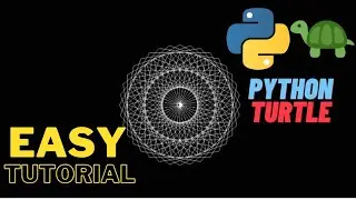 Creative pattern using python script | python program for circle