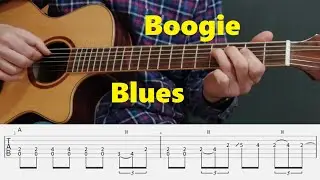 Fingerstyle Boogie - Blues in A