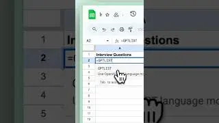 Create cooking recipes with AI in Google Sheets | AI Tutorials