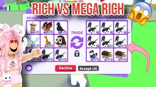 The RICHEST Player In Adopt Me Flexed On Me! *SHOCKING*